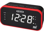 Jensen Weather Band Clock Radio with Weather Alert (JEP-150)