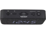 Jensen JCR-229 Dual Alarm Clock Radio, Black (JCR-229)
