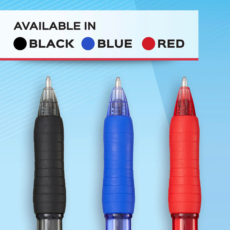 Paper Mate Profile Retractable Ballpoint Pen, Medium Point, Red Ink, Dozen  (2095454)