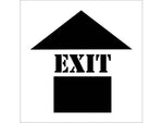 National Marker Stencil, "Exit," 24" x 24" (PMS209)