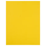 JAM Paper Shipping Labels, 8 1/2" x 11", Yellow, 1 Label/Sheet, 10 Labels/Pack (337628610)