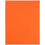 JAM Paper Shipping Labels, 8-1/2" x 11", Orange, 1 Label/Sheet, 10 Labels/Pack (337628612)