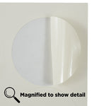 JAM Paper Round Label Sticker Seals, 2.5" Diameter, Ivory, 12 Labels/Sheet, 10 Sheets/Pack (147628590)