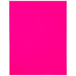 JAM Paper Shipping Labels, 8 1/2" x 11", Neon Pink, 1 Label/Sheet, 10 Labels/Pack (337628614)