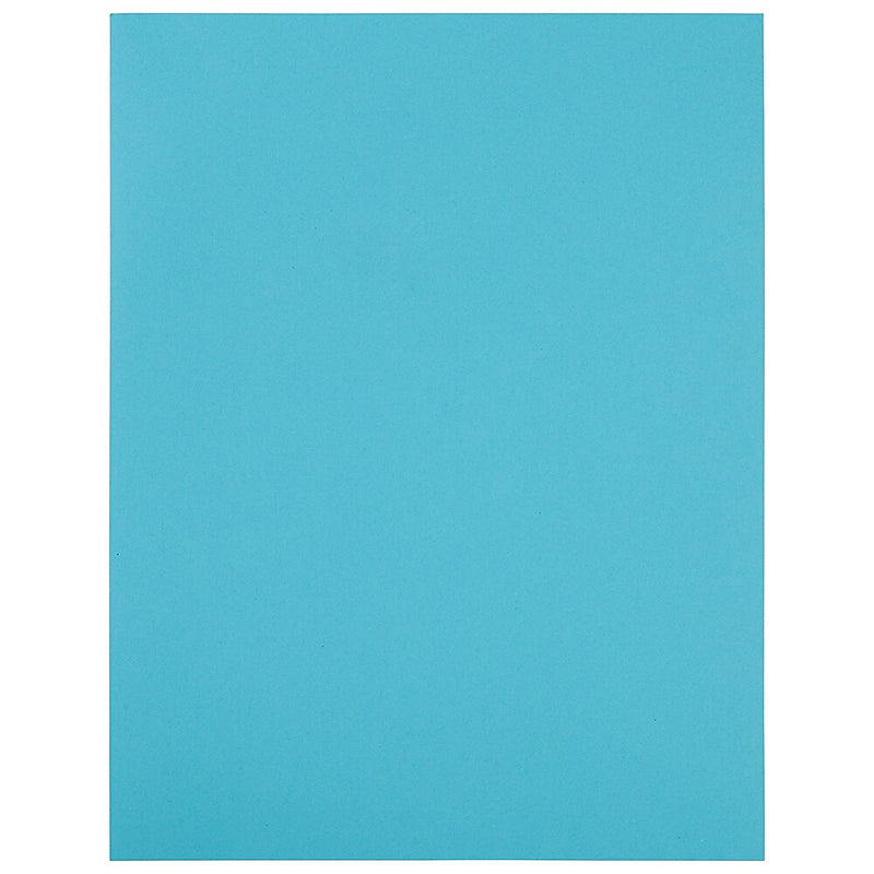 JAM Paper Shipping Labels, 8 1/2" x 11", Blue, 1 Label/Sheet, 10 Labels/Pack (337628605)