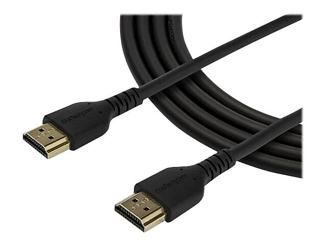 StarTech RHDMM2MP 6.56' HDMI Audio/Video Cable, Black