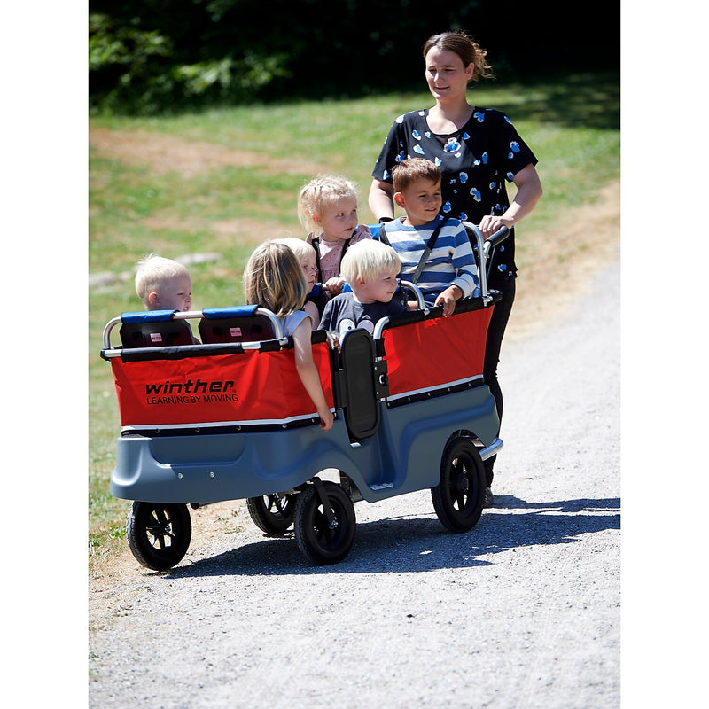 Winther Turtle Kiddy Bus Wagon, Multicolored (WIN80150)