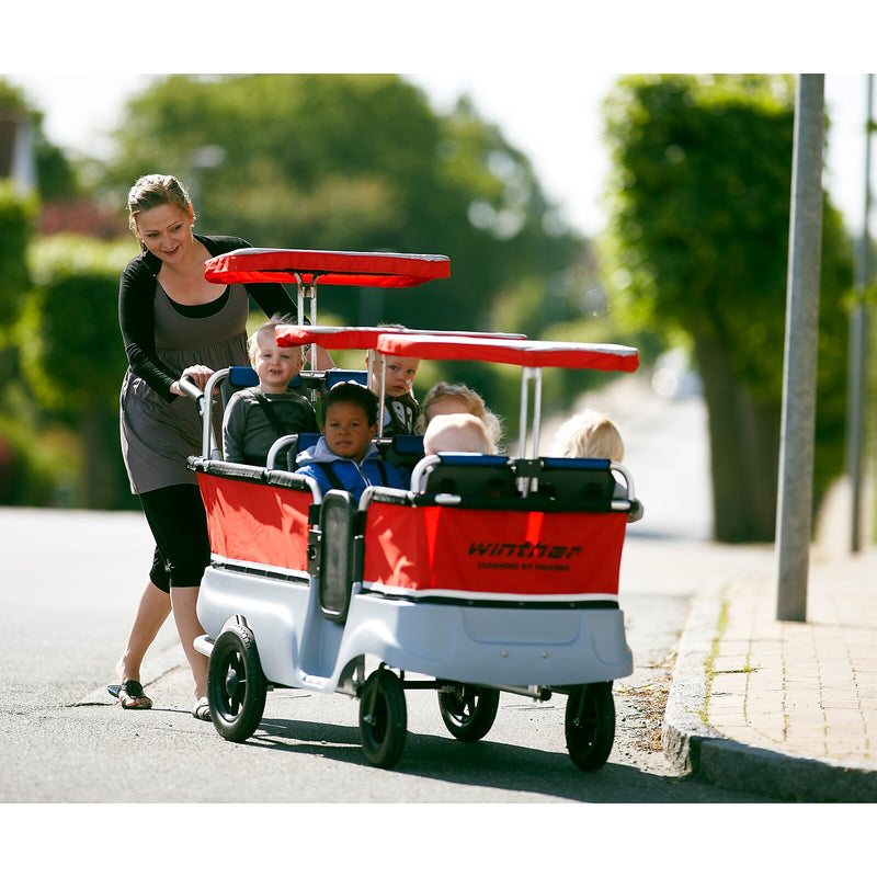 Winther Turtle Kiddy Bus Wagon, Multicolored (WIN80150)