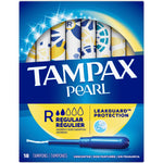 Tampax Pearl Regular Absorbency Tampons, 18/Box (00073010004542)