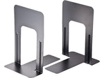 Officemate Steel Book Ends, 9"H, Black (OIC93051)