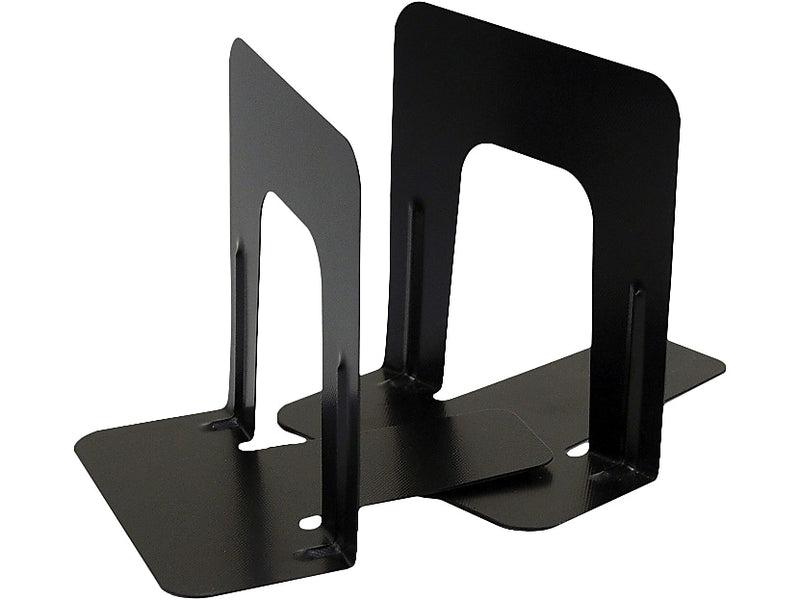 Officemate Steel Book Ends, 5"H, Black (OIC93001)