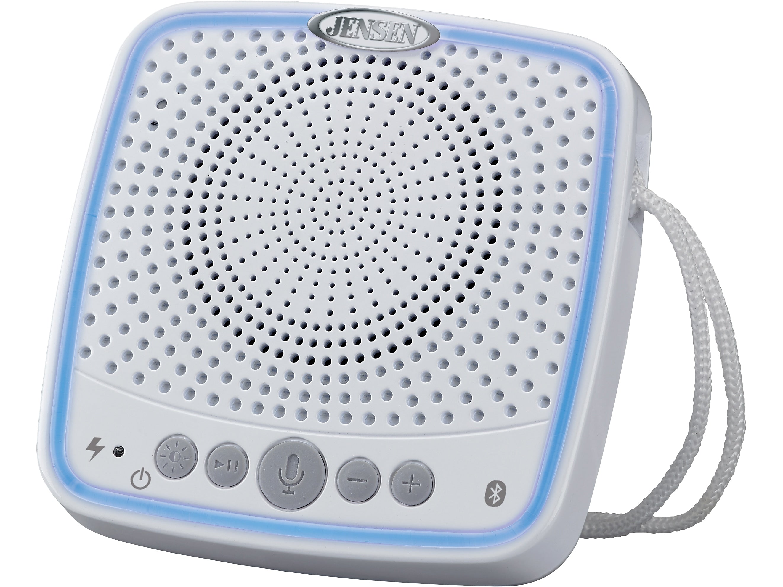 Jensen SMPS-626 Bluetooth Waterproof Speaker, White