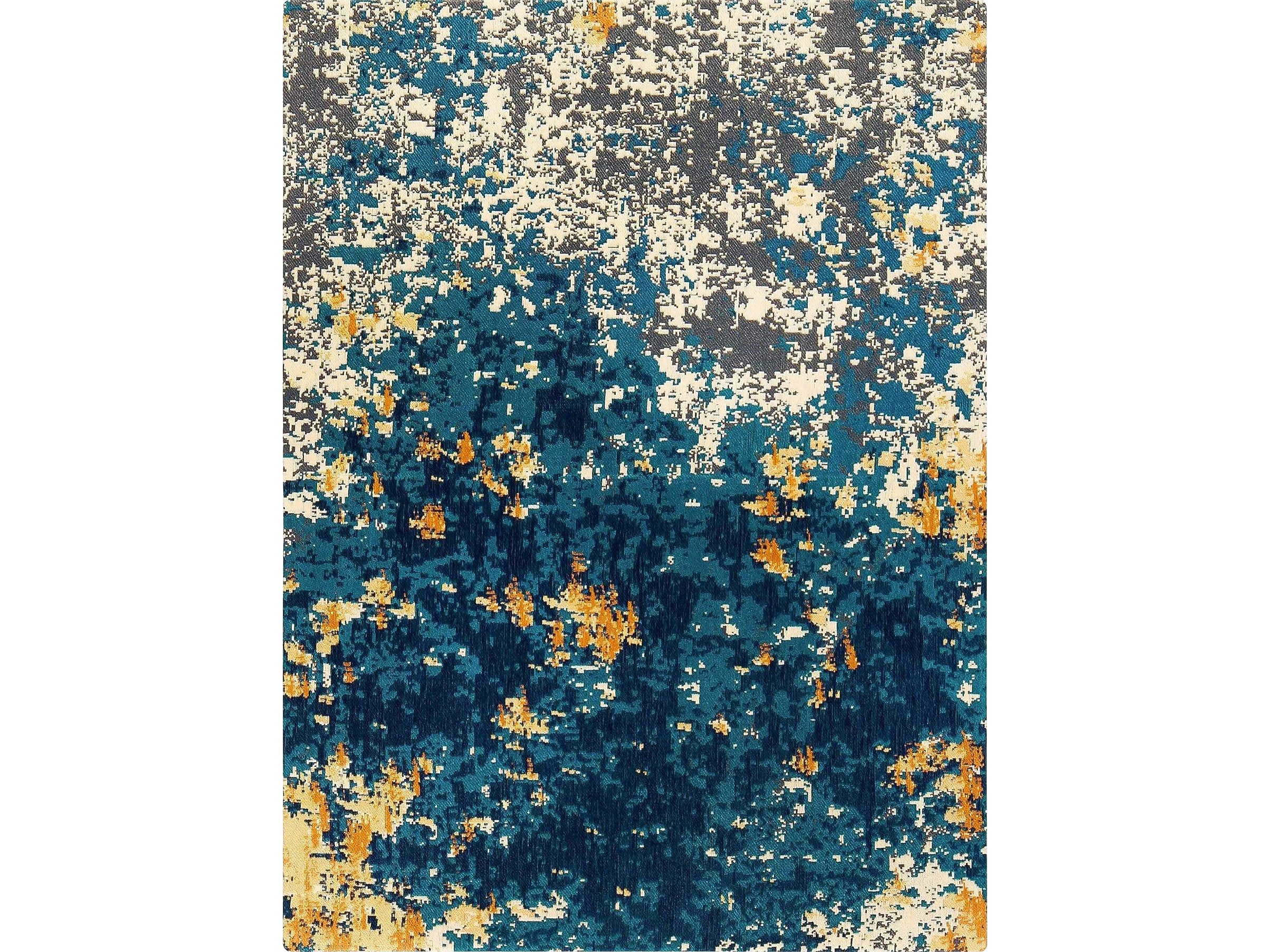 Anji Mountain Rug'd Bilbao Carpet & Hard Floor Chair Mat, 36" x 48'', Multicolored (AMB9016)