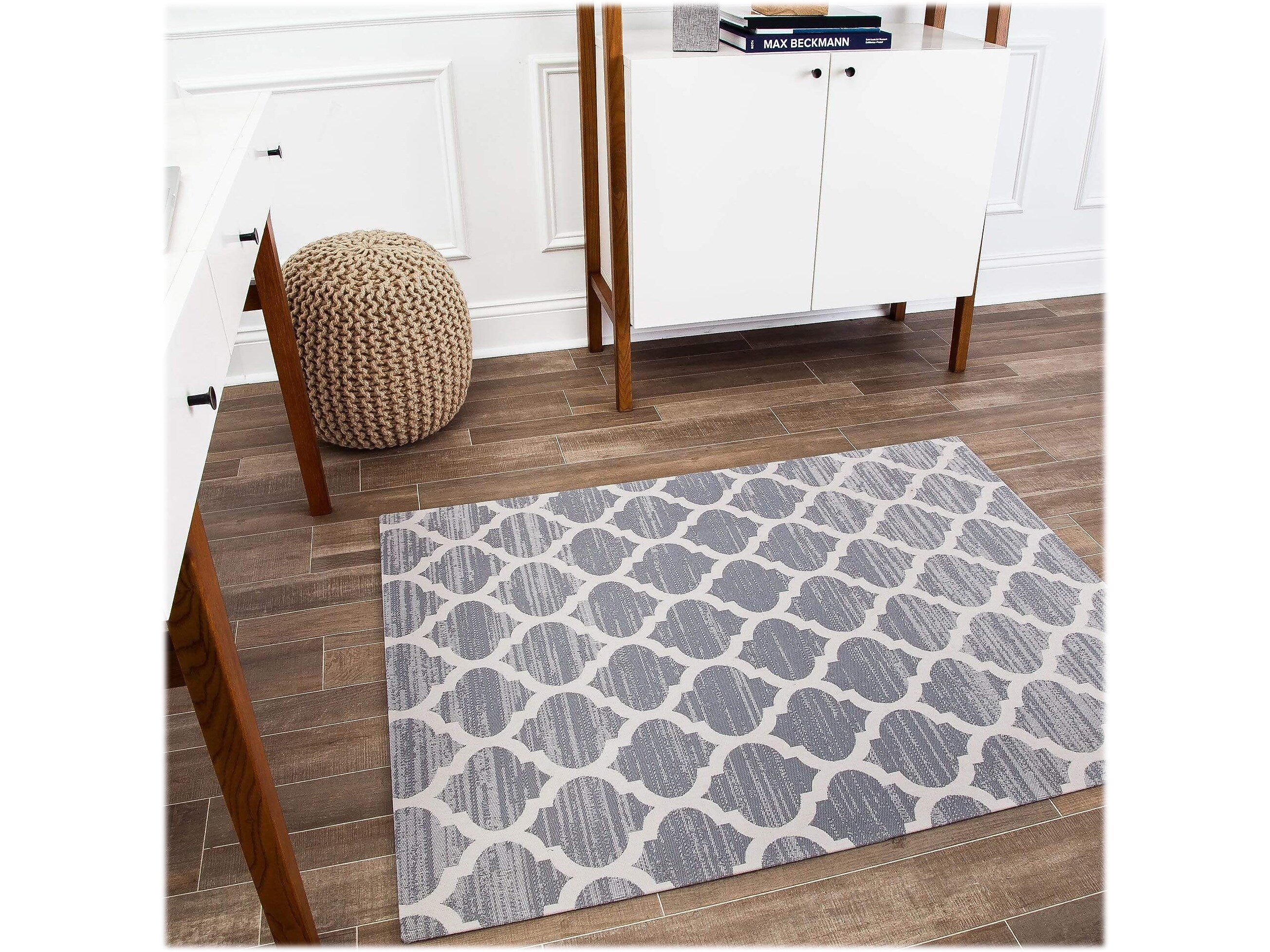 Anji Mountain Rug'd Mitte 36" x 48" Rectangular Chair Mat for All Surfaces, Polyvinyl Chloride (AMB9011D)