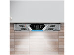Jensen Under-Cabinet Voice-Controlled Wireless Music System, Silver (JAS-725)