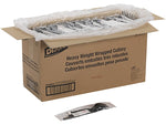 Dixie Individually Wrapped Plastic Cutlery Sets, Heavy-Weight, Black, 250/Carton (CH56NSPC7)