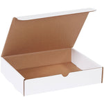 Partners Brand Corrugated Mailers, 11 1/8" x 8 3/4" x 2 5/16", White, 50/Bundle (M1182D)