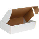 Partners Brand Deluxe Literature Mailers, 24" x 18" x 6", White, 25/Bundle (MFL24186)