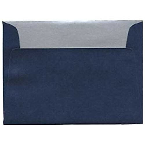 JAM PAPER A2 Metallic Invitation Envelopes, 4 3/8 x 5 3/4, Lapis Lazuli Stardream, 25/Pack (PACV352)