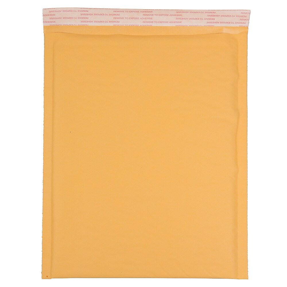 JAM PAPER Bubble Lite Padded Mailers, Size 7, 14 1/4 x 18 1/2- Brown Kraft, 25/Pack (294431291I)