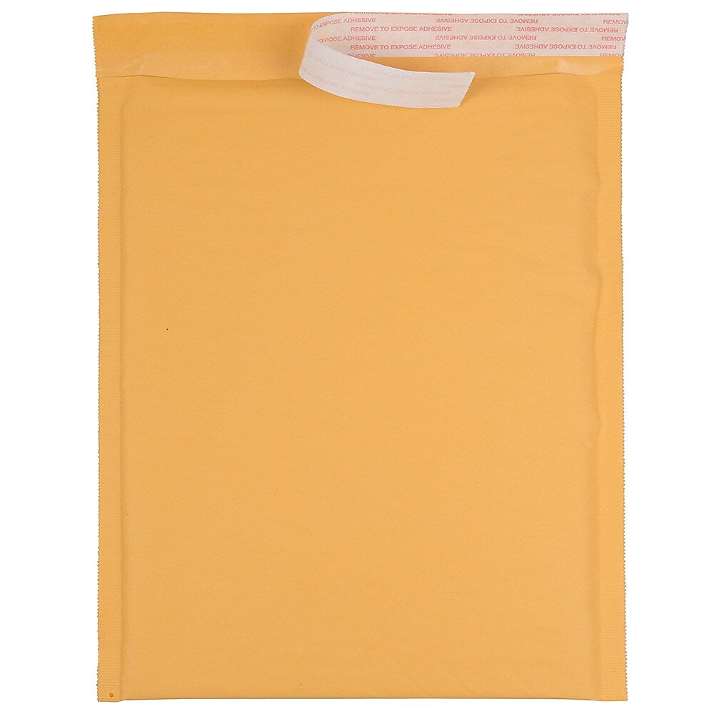JAM PAPER Bubble Lite Padded Mailers, Size 7, 14 1/4 x 18 1/2- Brown Kraft, 25/Pack (294431291I)