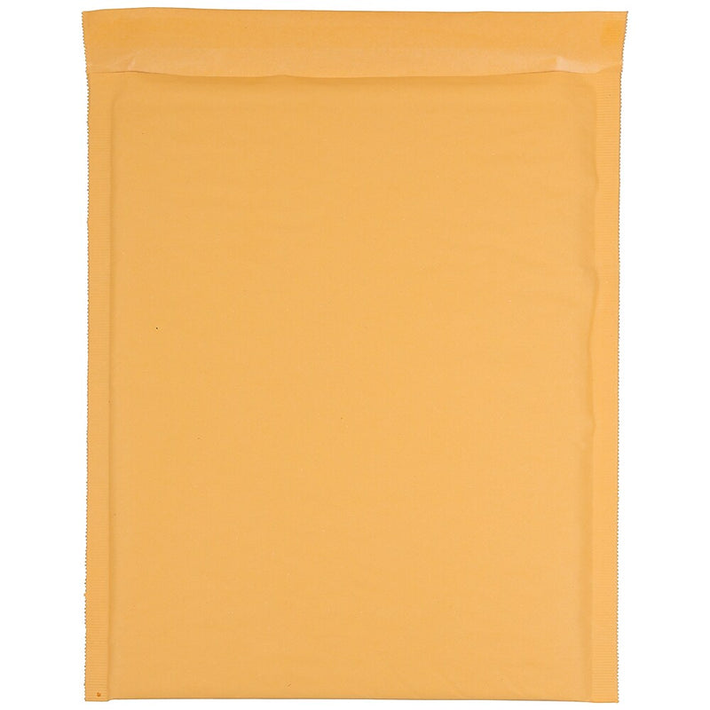 JAM PAPER Bubble Lite Padded Mailers, Size 7, 14 1/4 x 18 1/2- Brown Kraft, 100/Pack (GCST657H)