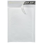JAM Paper Bubble Lite Padded Mailers, Size #0, 6" x 8 1/2", White Kraft, 25/Pack (2812719)