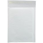 JAM Paper Bubble Lite Padded Mailers, Size #0, 6" x 8 1/2", White Kraft, 25/Pack (2812719)