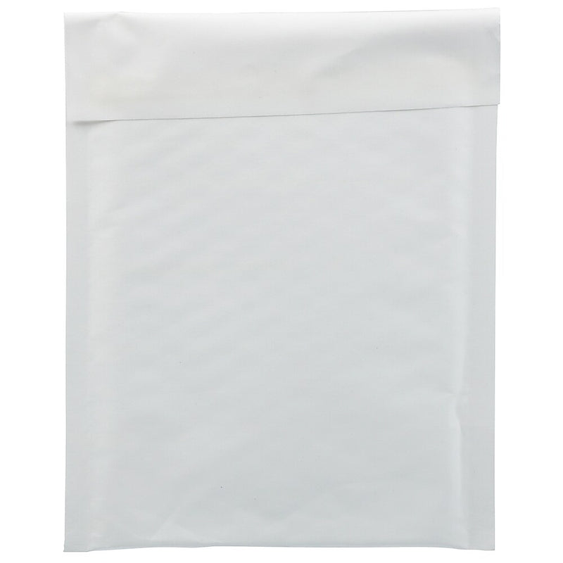 JAM Paper Bubble Lite Padded Mailers, Size #0, 6" x 8 1/2", White Kraft, 25/Pack (2812719)