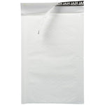 JAM PAPER Bubble Lite Padded Mailers, Size 3, 8 1/2" x 13", White Kraft, 25/Pack (MOOP517I)
