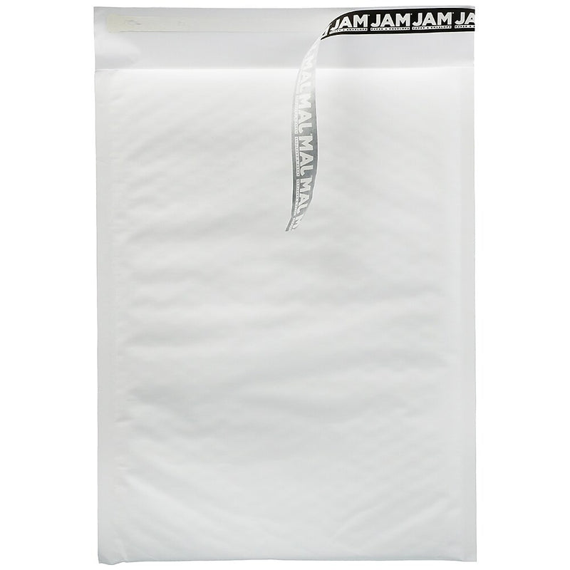 JAM PAPER Bubble Lite Padded Mailers, Size 4, 9 1/2" x 13", White Kraft, 25/Pack (2792255I)
