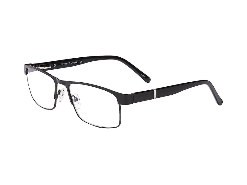 SAV Optitek +1.50 Reading Glasses, Black (EAR7264-150-001)