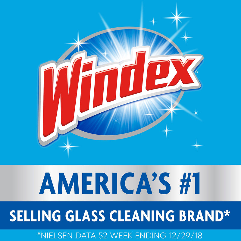 Windex Electronics Glass & Surface Cleaner, Unscented, 25 Wipes/Pack (314278)