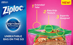 Ziploc Sandwich Bags, 90 Bags/Box (315885)