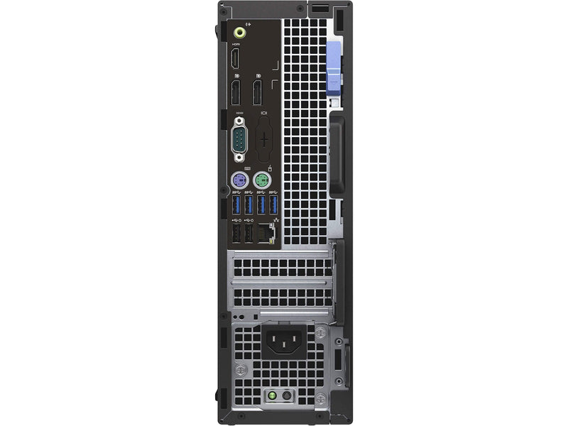 Dell OptiPlex 5040 Refurbished Desktop Computer with 24" LCD Monitor, Intel Core i5-6500, 8GB RAM, 240GB SSD (1B325111+24)