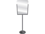 U.S. Stamp & Sign 70" x 24" Acrylic Non-tackable Sneeze Guard, Clear (8379)