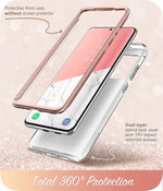 i-Blason Cosmo Series White Marble Case for Galaxy S20 Ultra (S20UL-COSM-MAR)