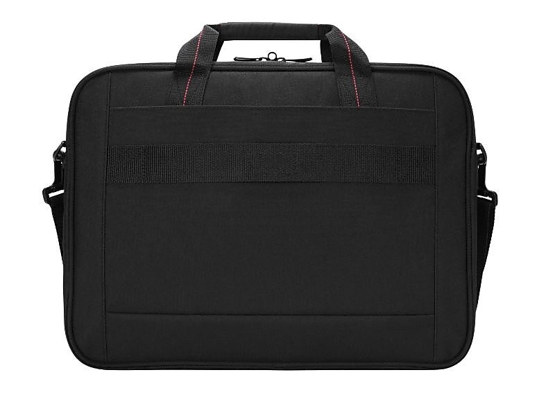 Targus Classic Slim Polyester Briefcase, Laptop Compatible, Black (TCT027US)