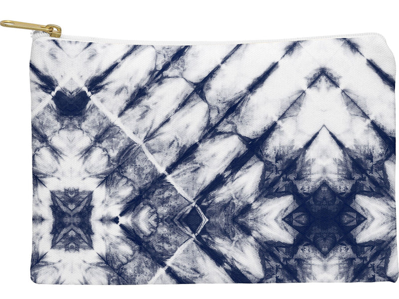 DENY Designs 11.75" Polyester Travel Pouch, Water Resistant, Tie-Dye (64606-wpofmd)