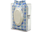 Bowman Wipe Dispenser, 1-Compartment, Clear (CL012-0111)