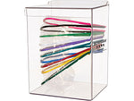 Bowman Bulk Dispenser, 1-Compartment, Clear (FP-017)