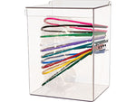 Bowman Bulk Dispenser, 1-Compartment, Clear (FP-017)