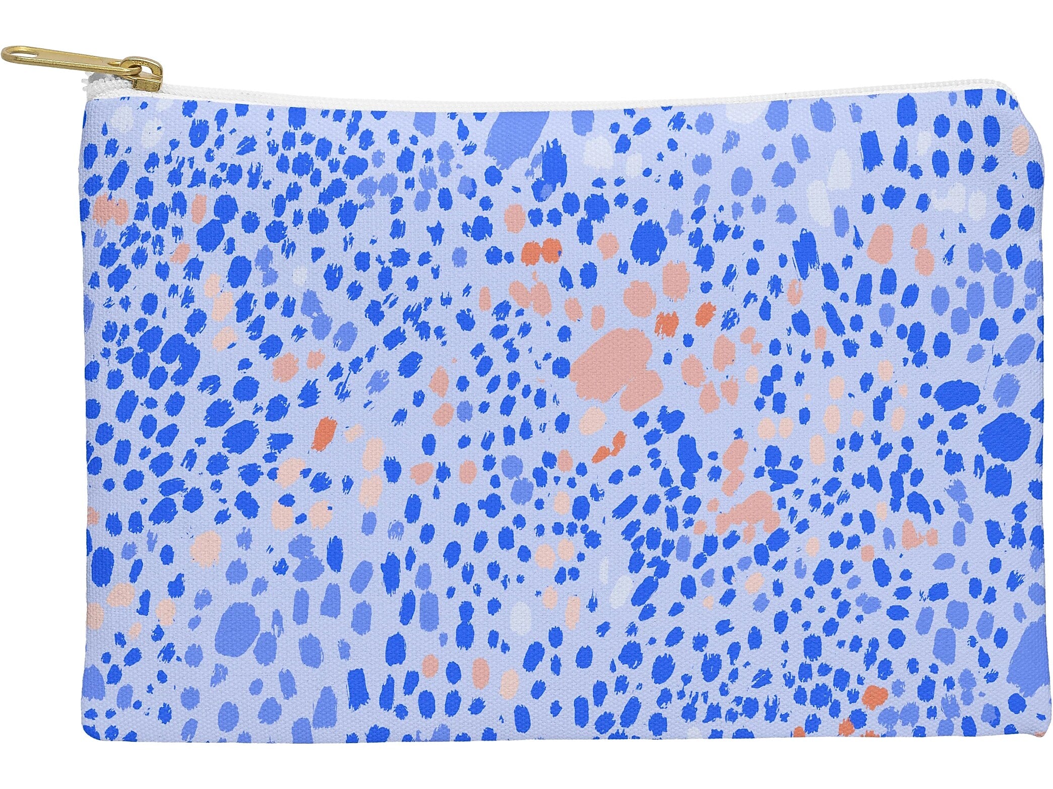 DENY Designs 8.5" Polyester Travel Pouch, Water Resistant, Violet (71920-wpofsm)