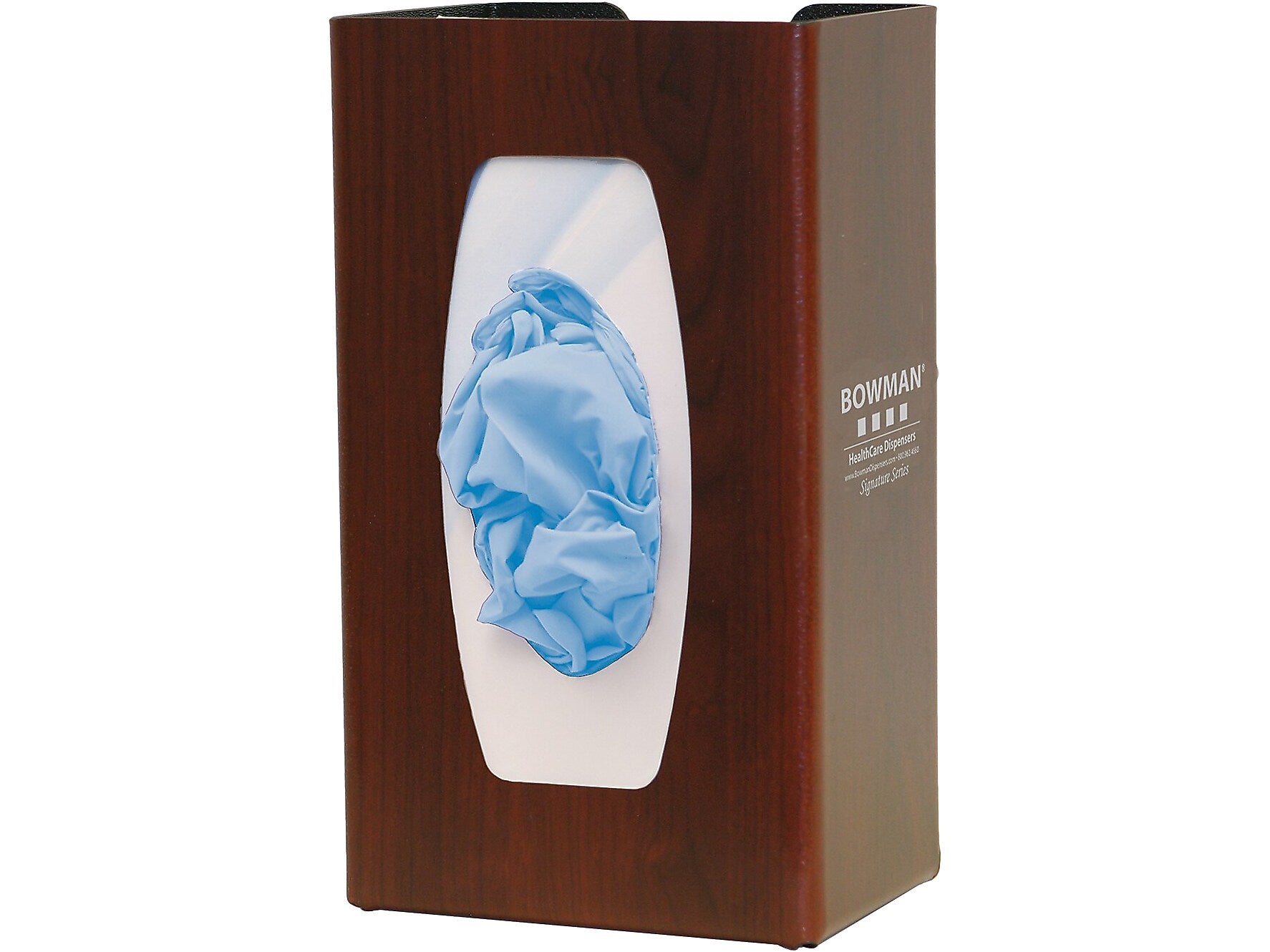 Bowman Signature Glove Box Dispenser, 1-Compartment, Cherry (GL010-0233)