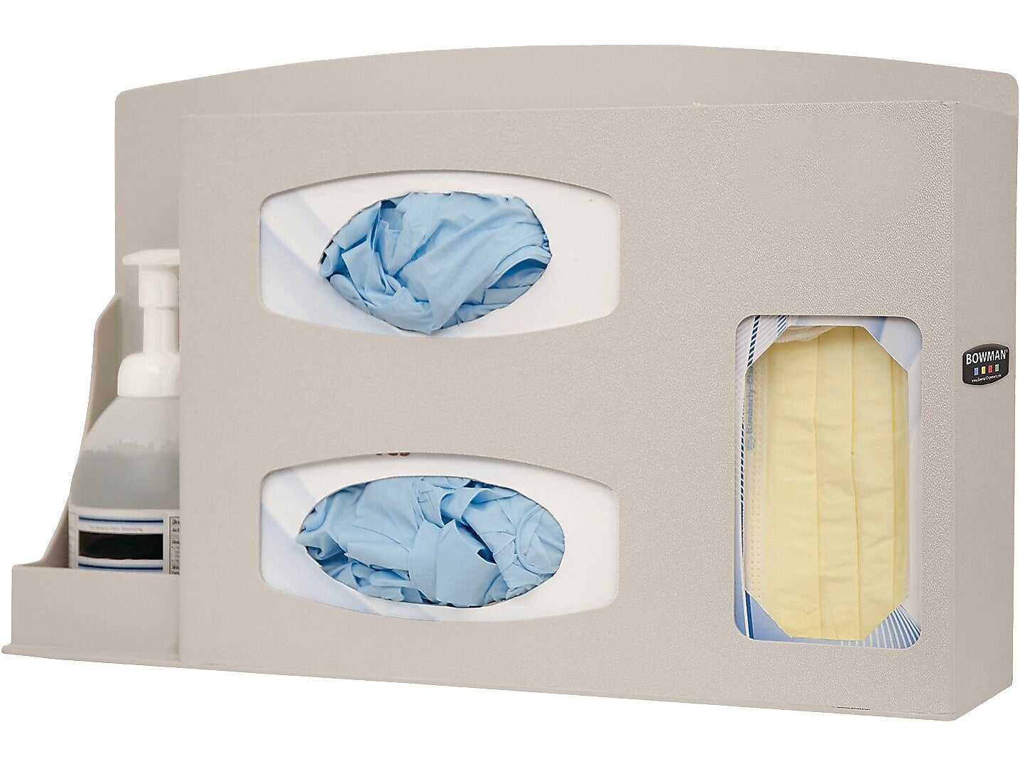 Bowman Infection Prevention System, 4 Compartments, Quartz Beige (FD-068)