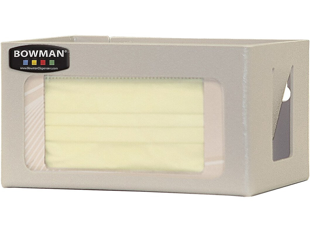 Bowman Face Mask Dispenser, 1 Compartment. Quartz Beige (FM100-0212)