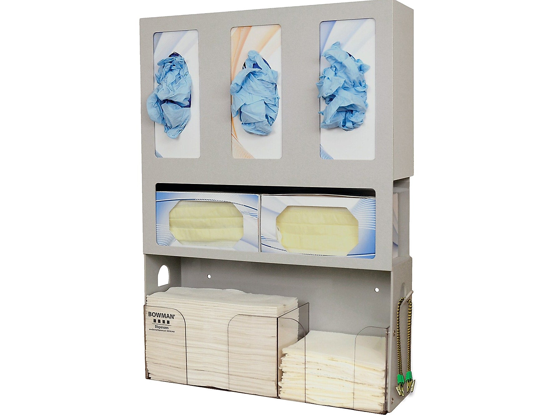 Bowman Dental Organizer, 7 Compartments, Quartz Beige (MD-100)