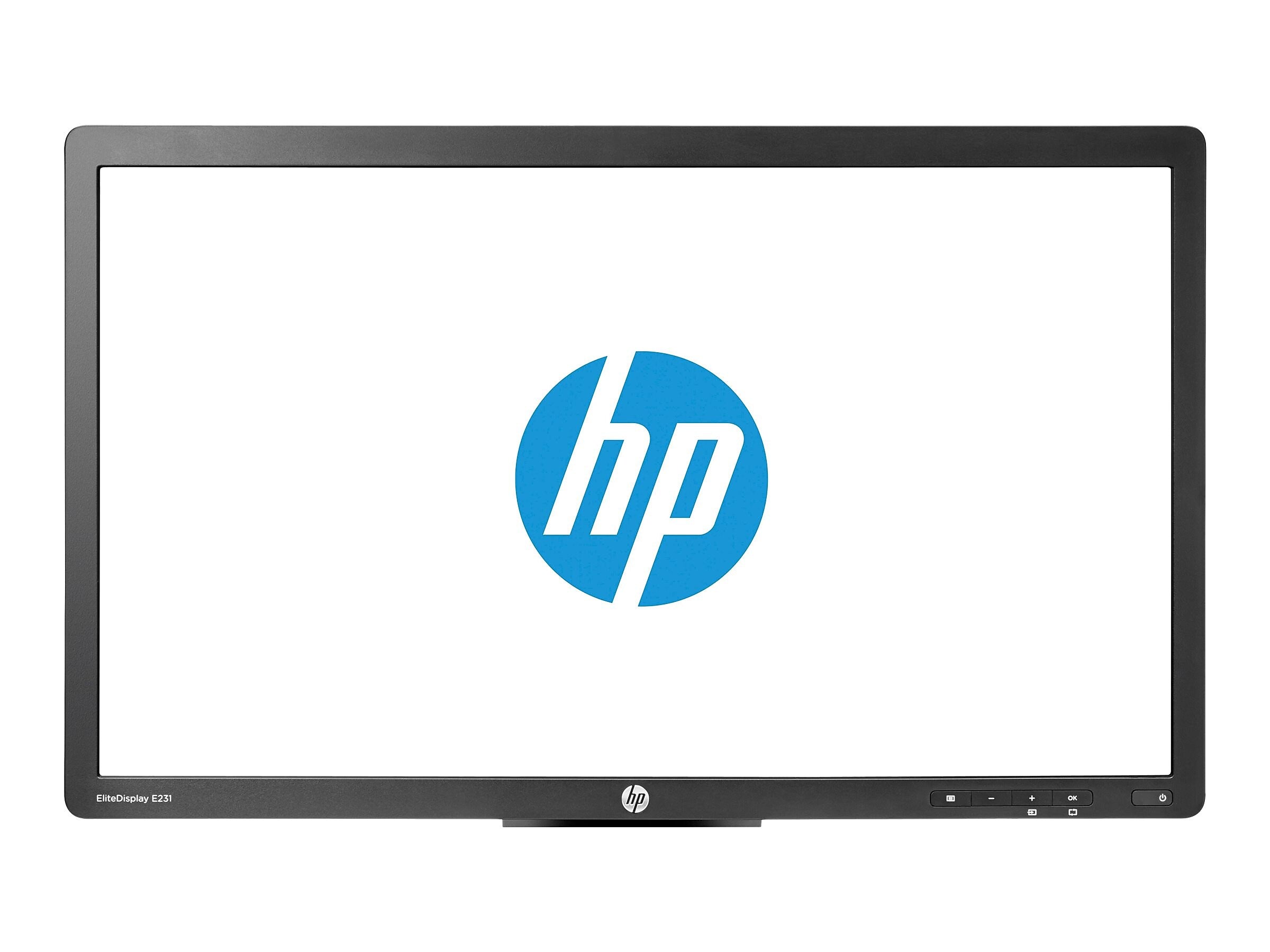 HP EliteDisplay E231 Refurbished 23" LED Monitor, Black