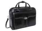McKleinUSA Berkeley W Series Leather Rolling Briefcase, Black (97045)
