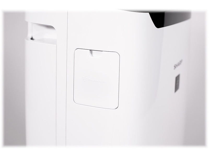 Sharp Plasmacluster True HEPA Console Air Purifier, 3-Speed, White/Black (FX-J80UW)